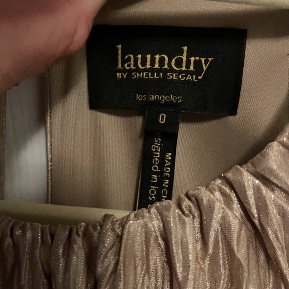 Laundry gold size 0 dress - Picture 3 of 5